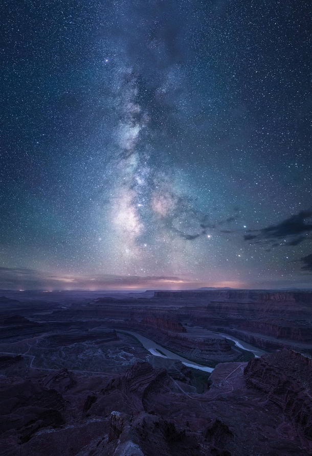 The Grand Canyon Under the Milky Way - Dead Horse Point State Park 