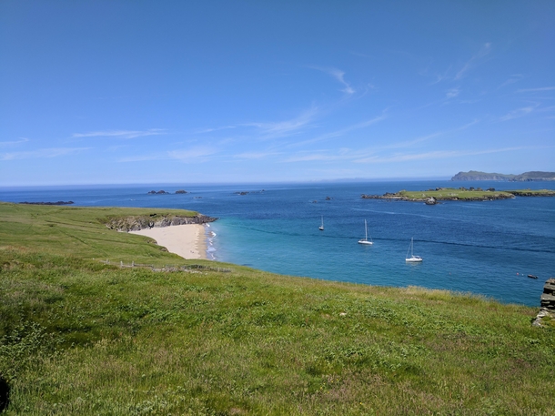 The Great Blasket Island in Ireland Best weather since  