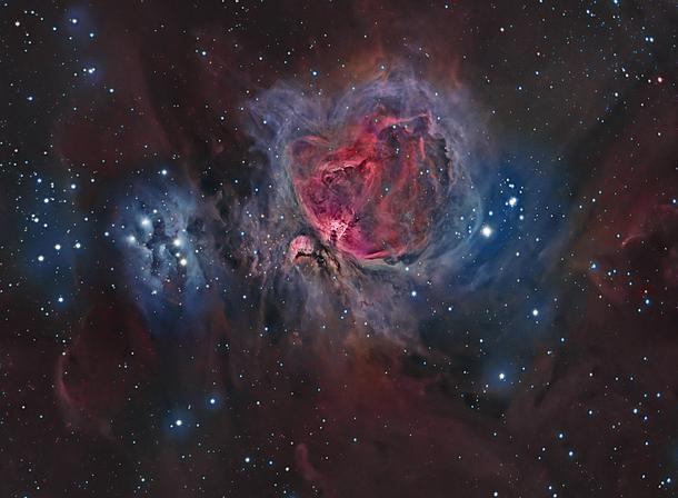 The great nebula in the Orion constellation