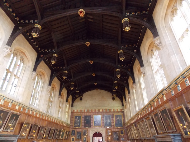 The Hall of Christ Church Oxford University England 