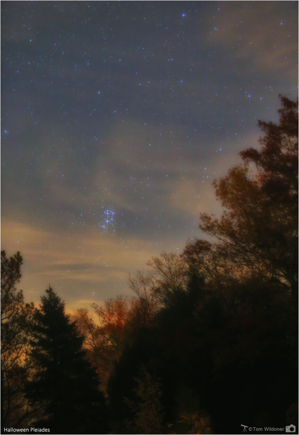 The Halloween Pleiades Messier  