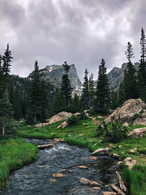 The Hike to Dream Lake in Rocky Mountain National Park Colorado 