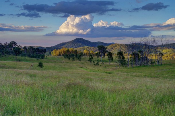 The hills of Kilkevan Australia 