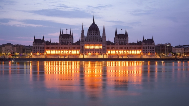 The Hungarian Parliament Building Budapest 