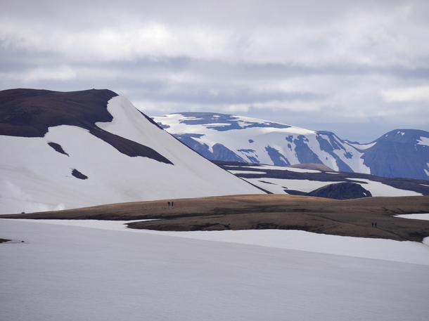 The Iceland Highlands Near Landmannalaugar 