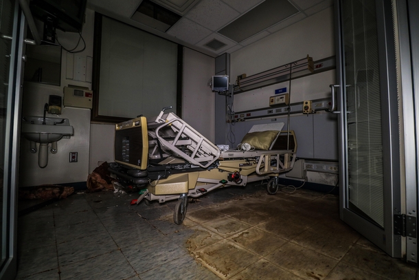 The ICU in an Abandoned Hospital