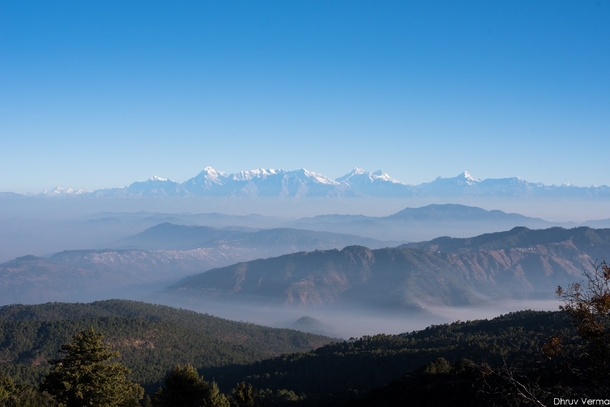 The Kumaon Himalayas Mukteshwar Uttarakhand India 