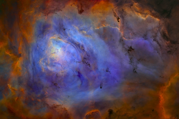 The Lagoon Nebula  lightyears away 