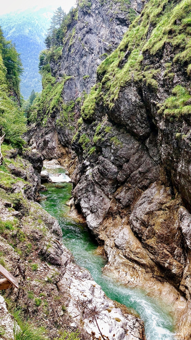 The Lammer-Klamm - kind of a canyon Scheffau am Tennengebirge Austria 