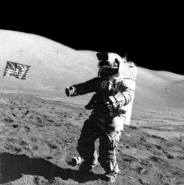 The Last Photograph of an Astronaut on the Surface of the Moon Jack Schmitt LMP of Apollo   am December   