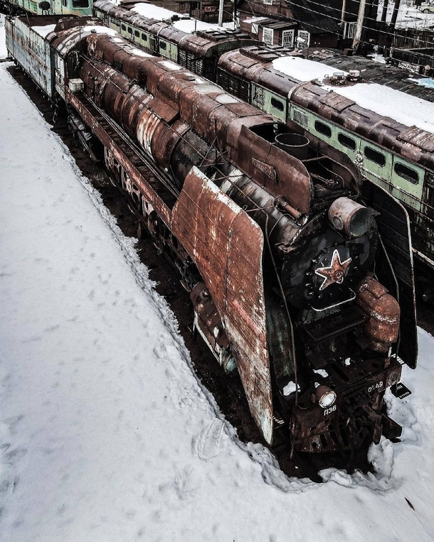 The last Soviet steam locomotive
