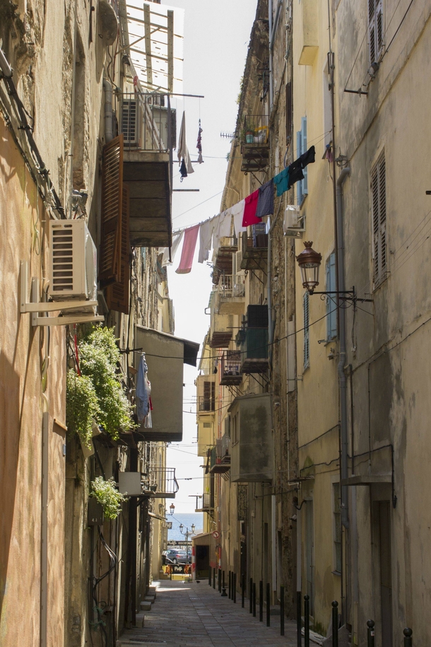 The little alleys of Bastia - Corsica 