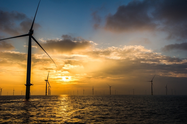 The London Array worlds largest offshore wind farm Thames Estuary 