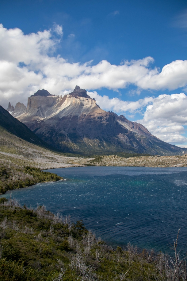 The magnificent Los Cuernos in Torres del Paine National Park Chile 