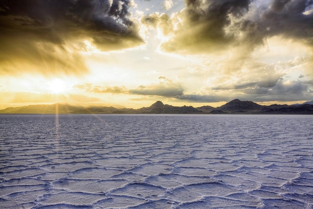 The many textures of Western Utah Bonneville Salt Flats 