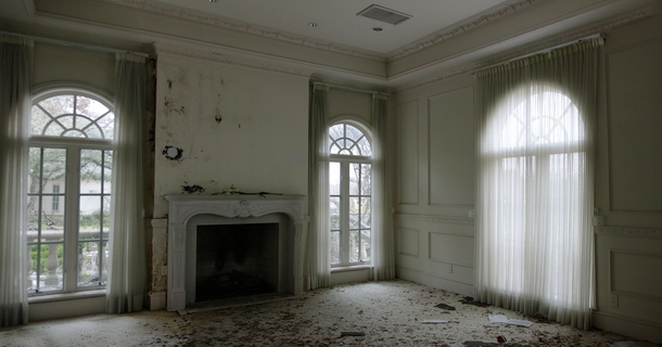 The Master Bedroom in an Abandoned Mansion