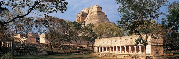 The Mayan city of Uxmal  Mexico One of many Late Classic Mayan city states Founded  AD most of the architecture was built in the th century Much of the city is still under jungle with the citys main few pyramids plazas palace and governmental buildings be
