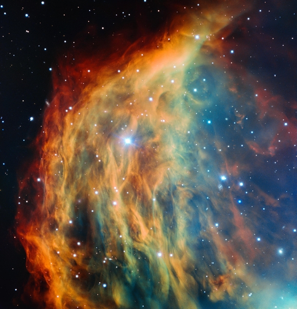 The Medusa Nebula also known as Abell  is an old planetary nebula some  light-years away along the southern border of the constellation Gemini