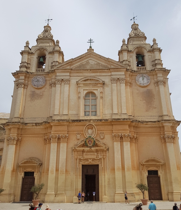 The Metropolitan Cathedral of St Paul Mdina Malta 