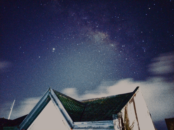 The Milky Way captured using a phone