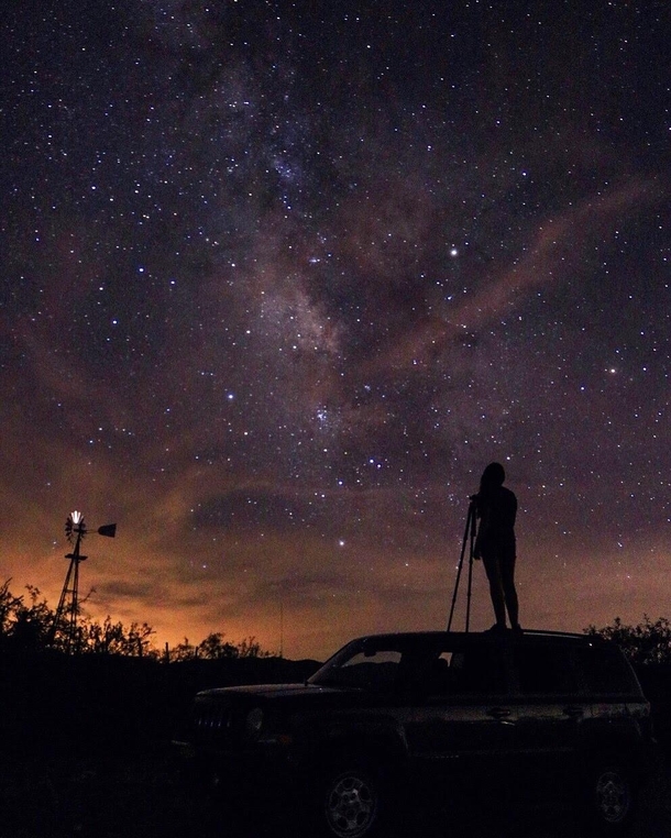 The Milky Way from Wickenburg Arizona 