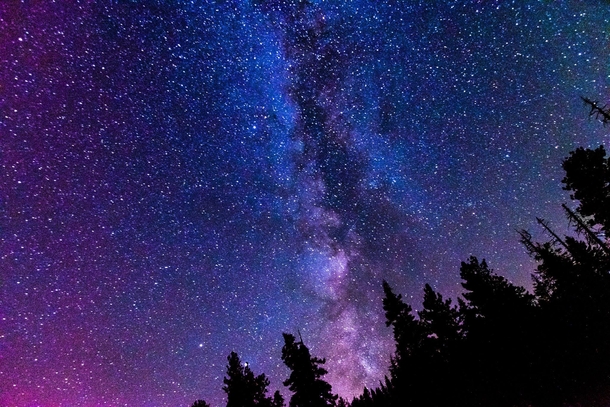 The Milky Way shot from Glacier Point - Yosemite NP 