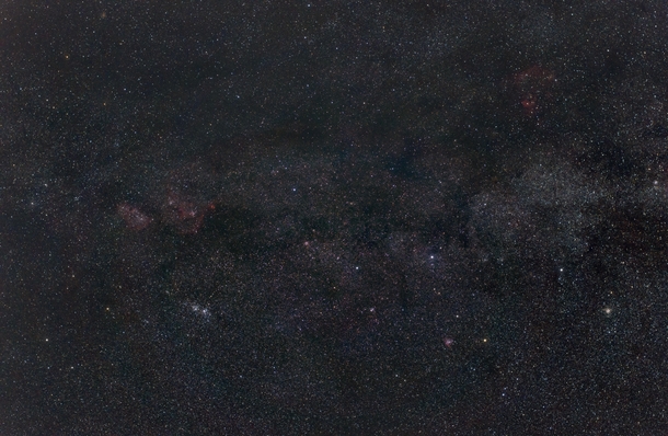 The Milky Way Surrounding Cassiopeia 