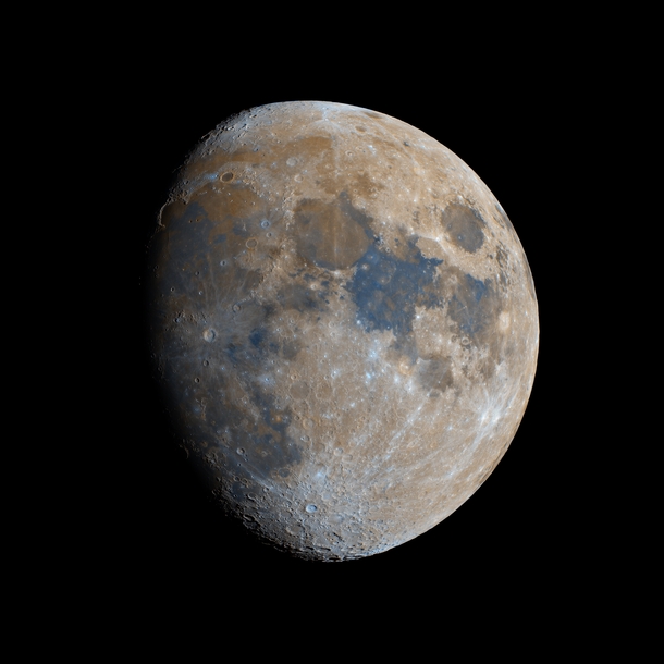 The Moon in Color 