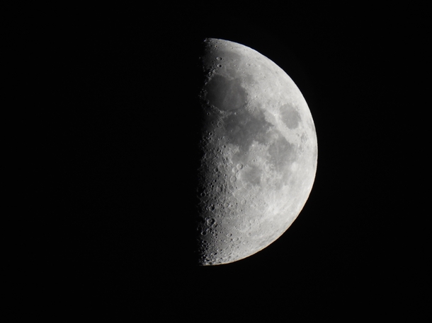 The Moon with a Nikon P