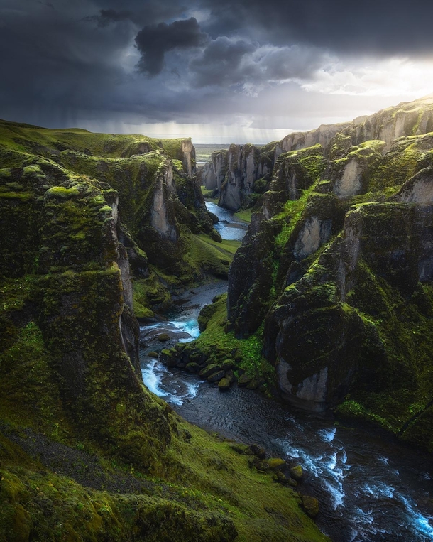 The Most Beautiful Canyon in the World - South Coast Iceland 