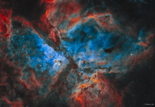 The most detailed image of the great Carina nebula I have taken to date
