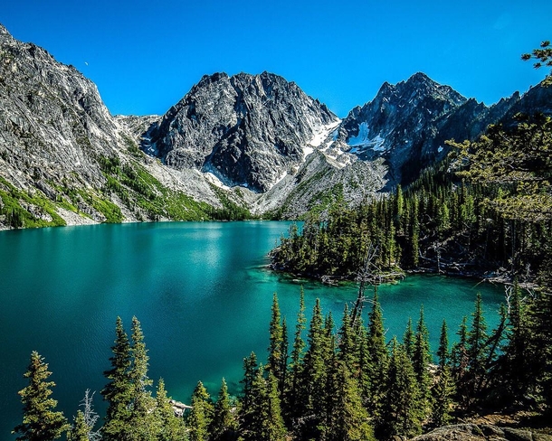 The most gorgeous lake in the state of Washington USA  chileno_hikertron