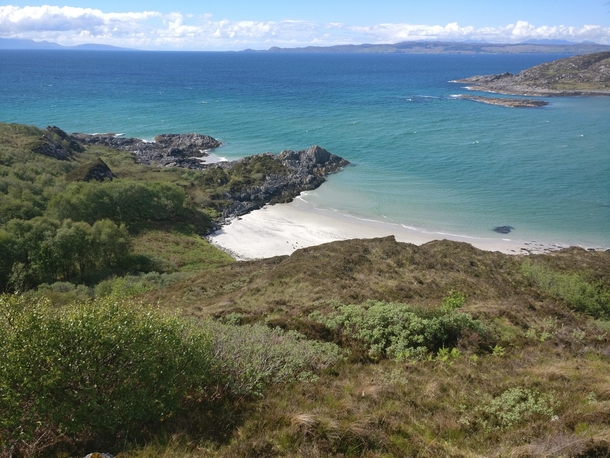 The most tropical place in Scotland The beaches of Morar 