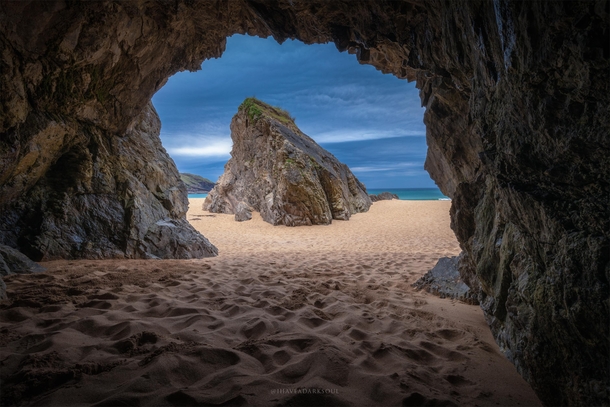 The Murder Hole beach Donegal Ireland 