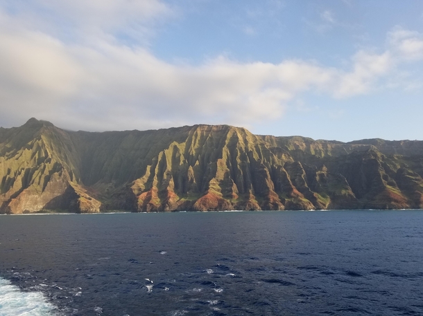 The N Pali coast Kauai Hawaii 