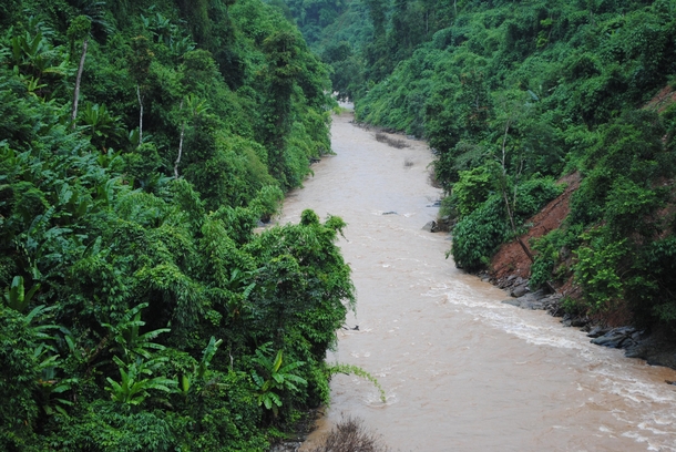 The Nankang River along the remote border of China and Myanmar 