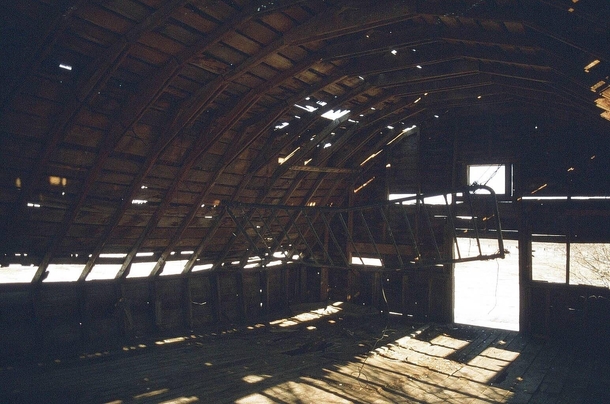The old barn we used to hang out in during high school back in Alberta