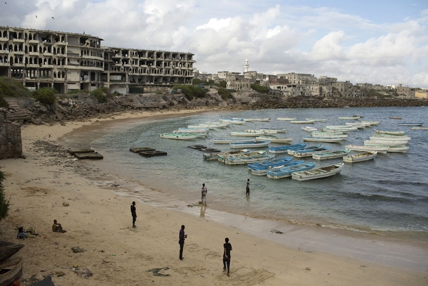 The old port of Mogadishu 
