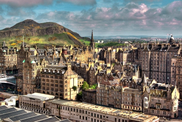 The Old Town Edinburgh Scotland 