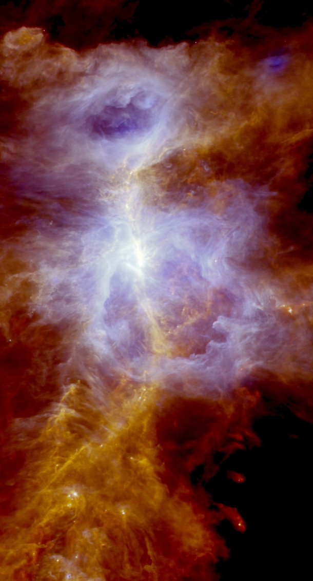 The Orion A star-formation cloud 