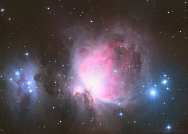 The Orion Nebula in HDR 
