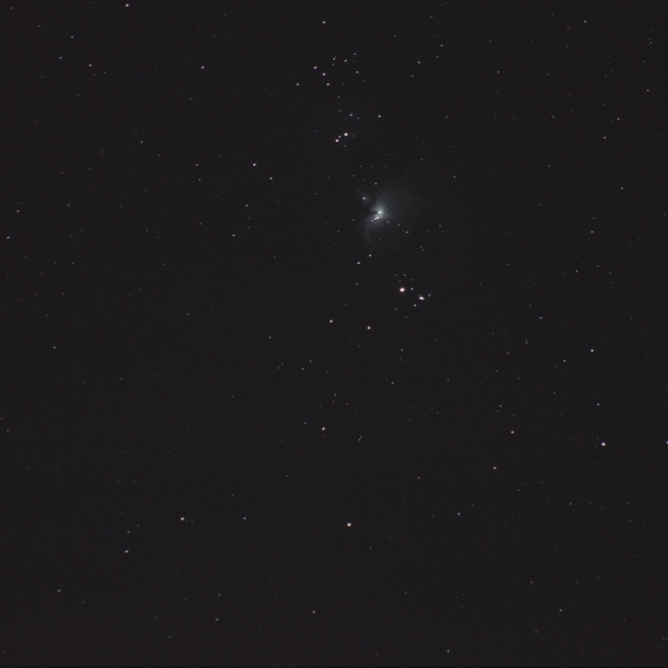 The orion nebula Taken tonight
