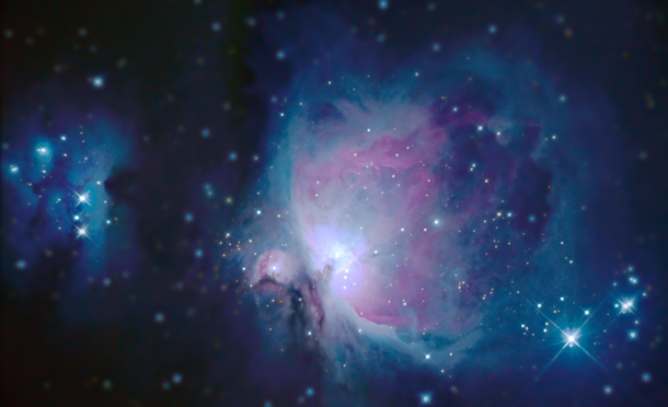 The Orion Nebula tiltshifted 