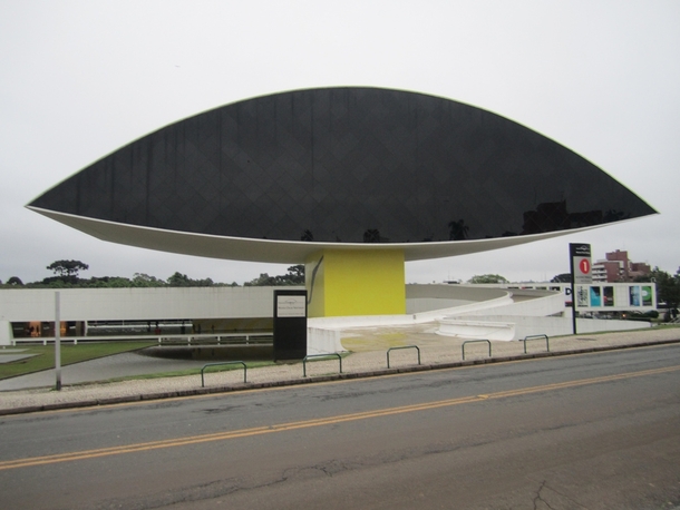 The Oscar Niemeyer Museum - Curitiba Brazil 