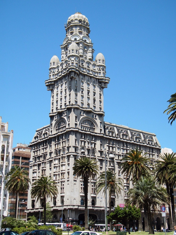 the Palacio Salvo in Montevideo Uruguay