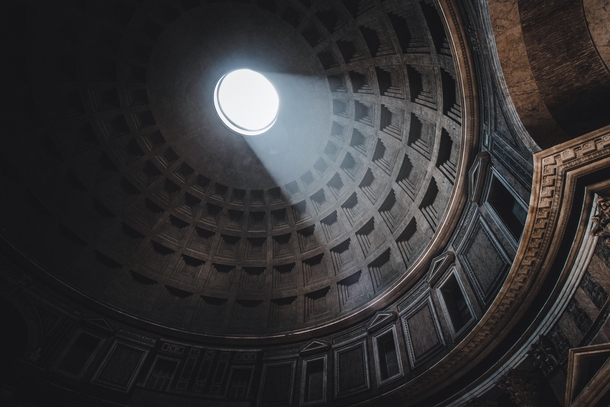 The Pantheon in Rome  x