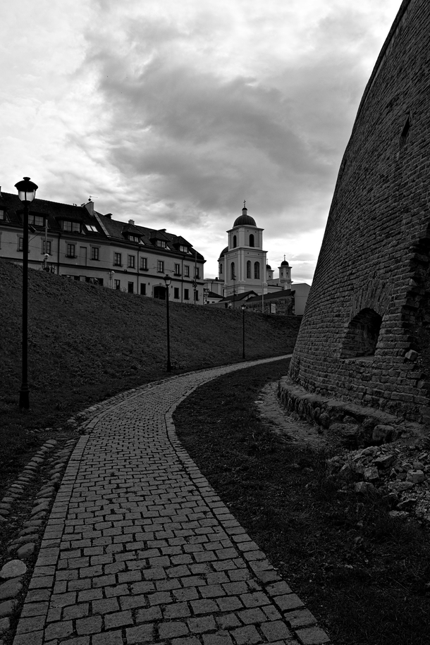 The Path Below the Walls Vilnius Lithuania