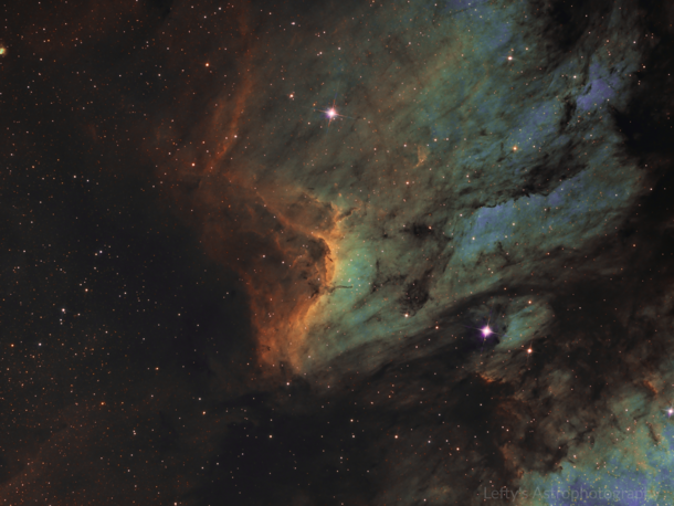The Pelican Nebula 