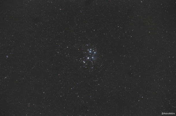 The Pleiades Open Cluster in Taurus