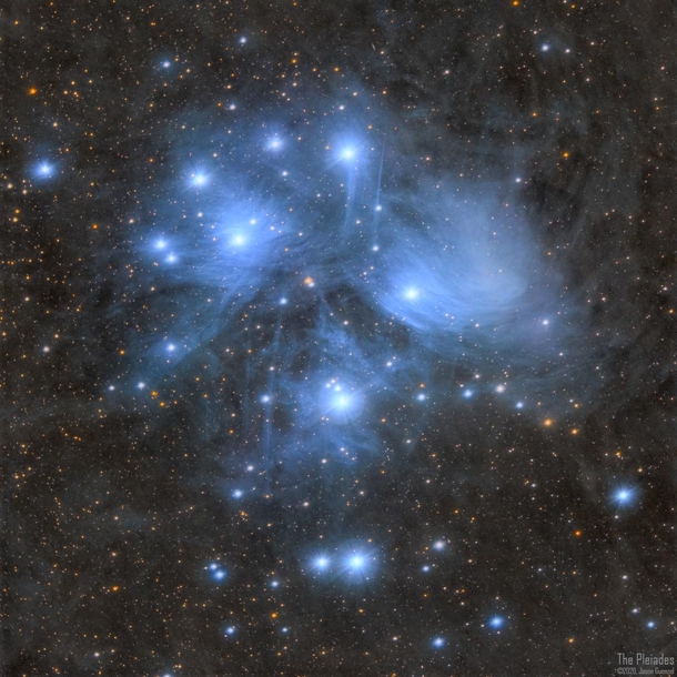 The Pleiades star cluster is an alluring visual sight in the night sky but deep photographic exposure reveals another level of beauty 